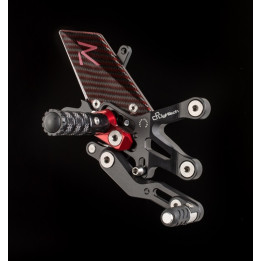 Commandes reculées réglables Lightech Racing - sélection standard/inversée FTRYA012R