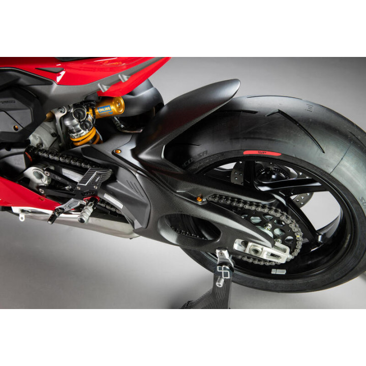 Garde-boue arrière Lightech carbone CARD2420M | Oxmoto