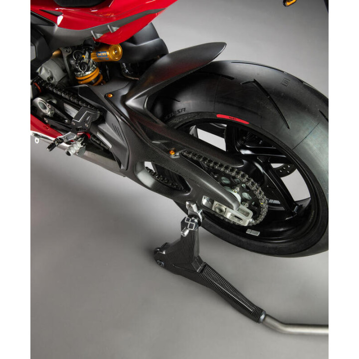 Garde-boue arrière Lightech carbone CARD2420M | Oxmoto