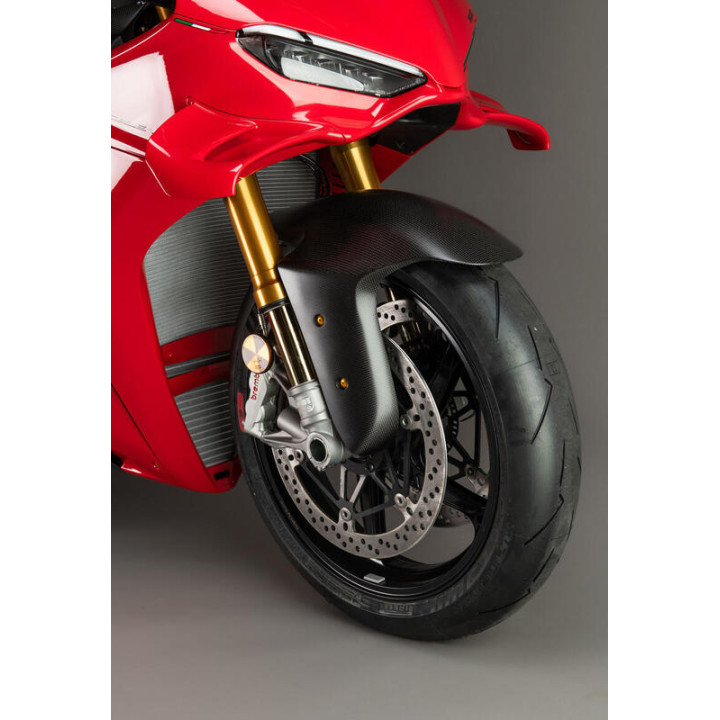 Garde-boue avant Lightech carbone CARD2410M | Oxmoto