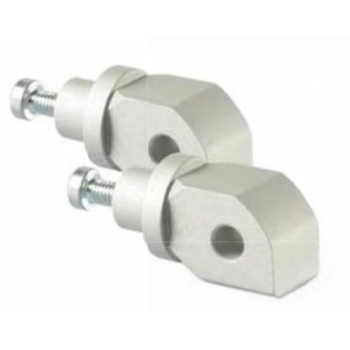 Supports de repose-pieds arrière Lightech FTP029SIL | Oxmoto