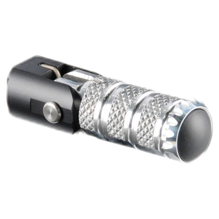 Repose pied repliable Lightech argent + vis M8x20 à l'unité
