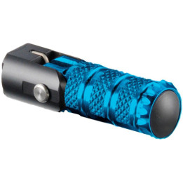 Repose-pieds repliable Lightech M8x25 bleu | Oxmoto