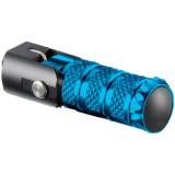 Repose-pieds repliable Lightech M8x25 bleu | Oxmoto