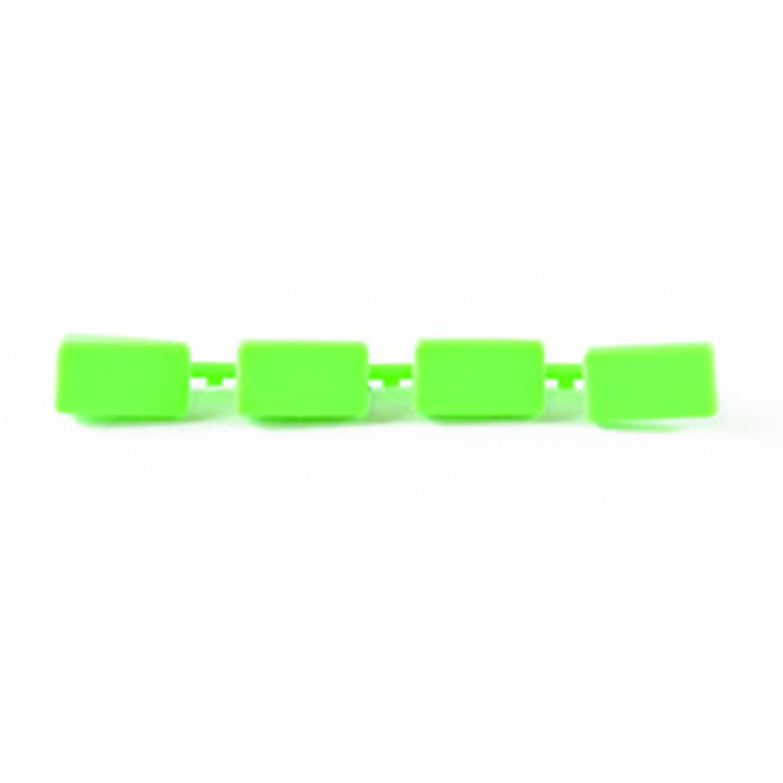 Insert de levier Lightech Alien vert (à l'unité) | Oxmoto