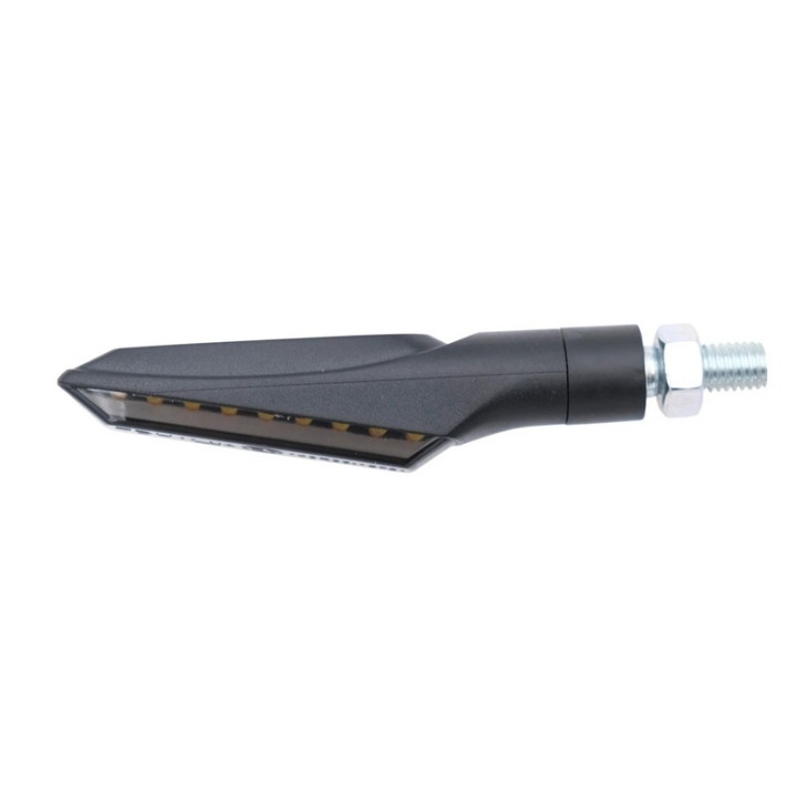 Clignotants+Feu arrière Lightech Led plastique ABS noir