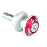 Pions de bras oscillant Lightech M10X1,25 bicolore rouge universels (la paire)
