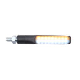 Clignotants+Feu avant Lightech Led plastique ABS noir