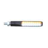 Clignotants+Feu avant Lightech Led plastique ABS noir