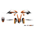 Kit déco Kutvek tracx orange KTM sx/sx-f 1067955 | Oxmoto