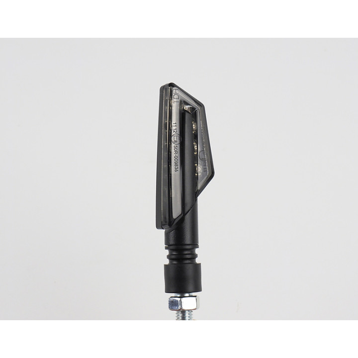 Clignotants Lightech Led plastique ABS noir FRE922NER