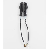 Clignotants Lightech Led plastique ABS noir FRE922NER