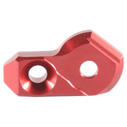Pièce détachée - Support de repose-pied Lightech gauche rouge