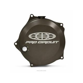 Couvercle de carter embrayage pro circuit aluminium noir