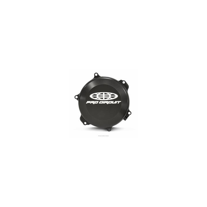 Couvercle de carter embrayage pro circuit aluminium noir Yamaha yz125