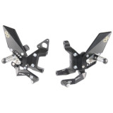 Commandes reculées réglables Lightech repliables - sélection inversée FTRDU011W
