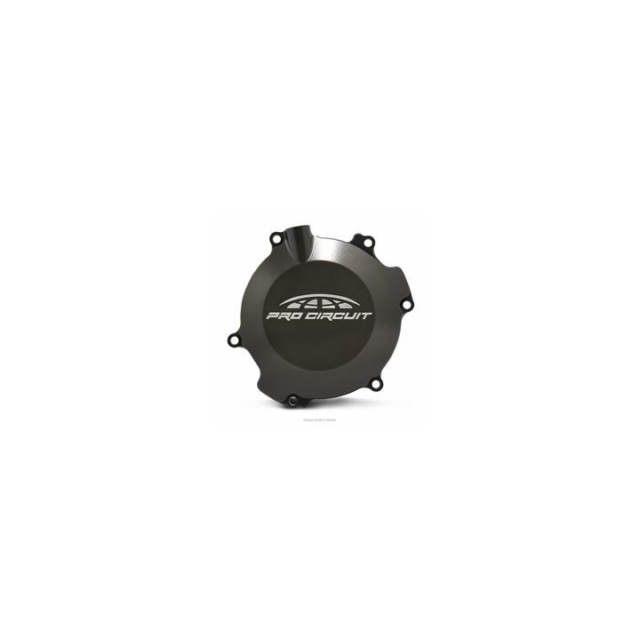 Couvercle de carter embrayage pro circuit aluminium noir Kawasaki kx85/100