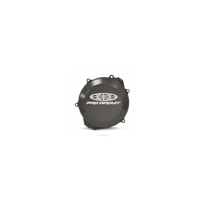 Couvercle de carter embrayage pro circuit aluminium noir Yamaha yz250