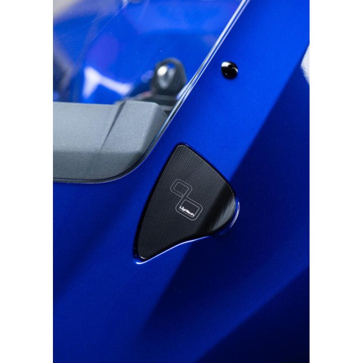 Cache-orifices rétroviseur Lightech - la paire | Oxmoto