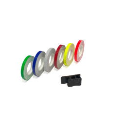 Liseret de jante Lightech unis vert | Oxmoto
