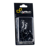 Kit vis moteur Lightech Ergal noir | Oxmoto