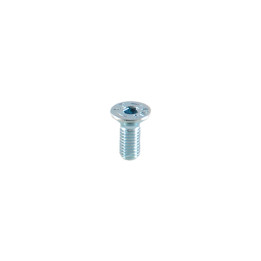 Vis Lightech tête plate blanc M8x40 galvanisé unitaire