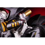 Protection amortisseur Lightech carbone brillant | Oxmoto