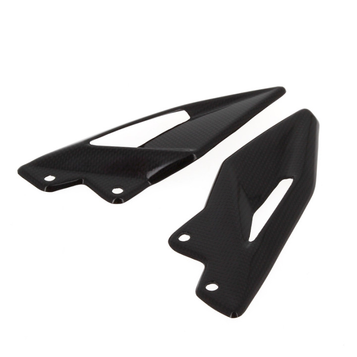 Protections talon Lightech gauche/droite - carbone | Oxmoto
