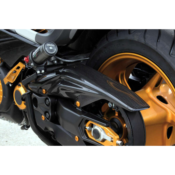 Carter de courroie Lightech carbone brillant | Oxmoto