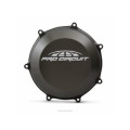 Couvercle de carter embrayage pro circuit aluminium noir Kawasaki kx450
