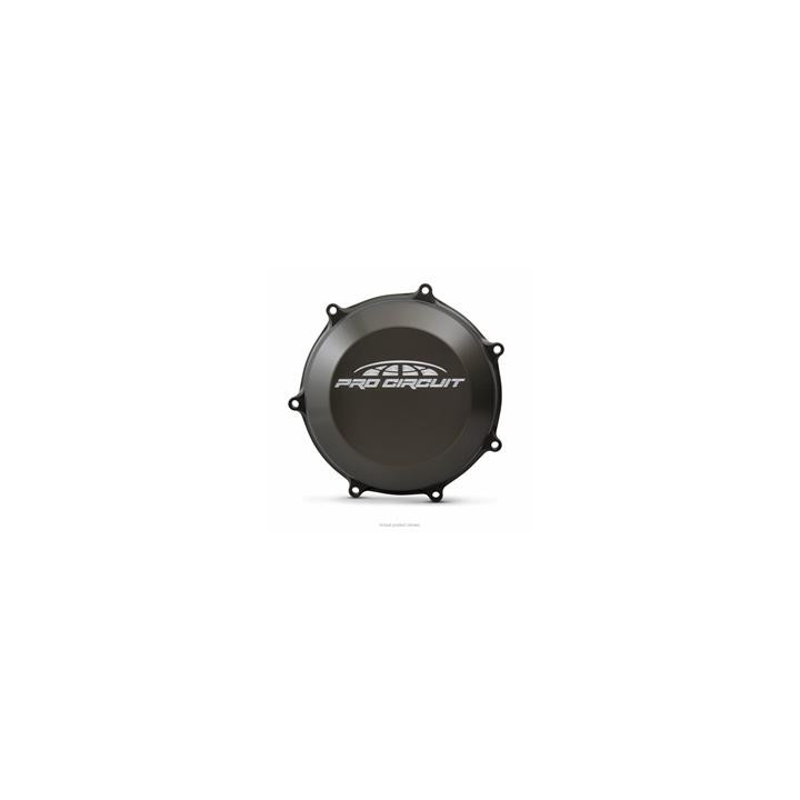 Couvercle de carter embrayage pro circuit aluminium noir Kawasaki kx450