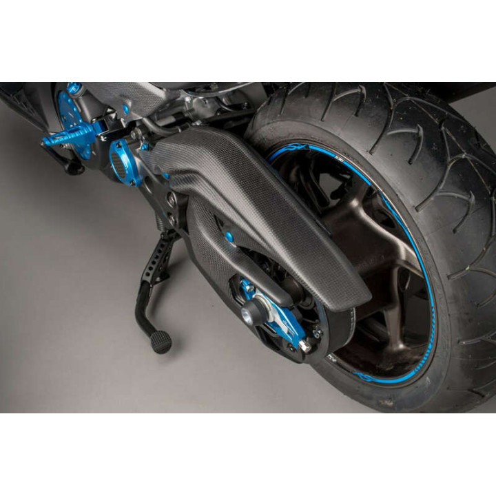 Carter de courroie Lightech carbone mat | Oxmoto