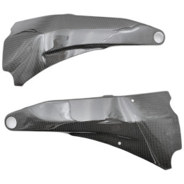 Protections de cadre Lightech carbone brillant | Oxmoto