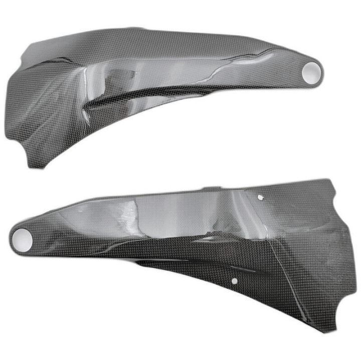 Protections de cadre Lightech carbone brillant | Oxmoto