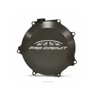 Couvercle de carter embrayage pro circuit aluminium noir Kawasaki kx450f 1061597
