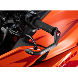 Protection de levier Lightech GC Tech - Embrayage - 135 mm - Rouge