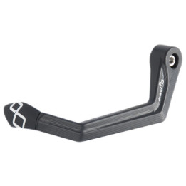 Protection de levier Lightech alu - Embrayage - 132 mm - Noir