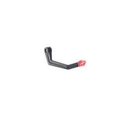 Protection de levier Lightech alu - Frein - 132 mm - Rouge