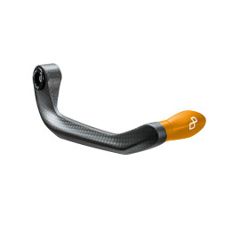 Protection de levier Lightech carbone - Embrayage - 132 mm - Argent