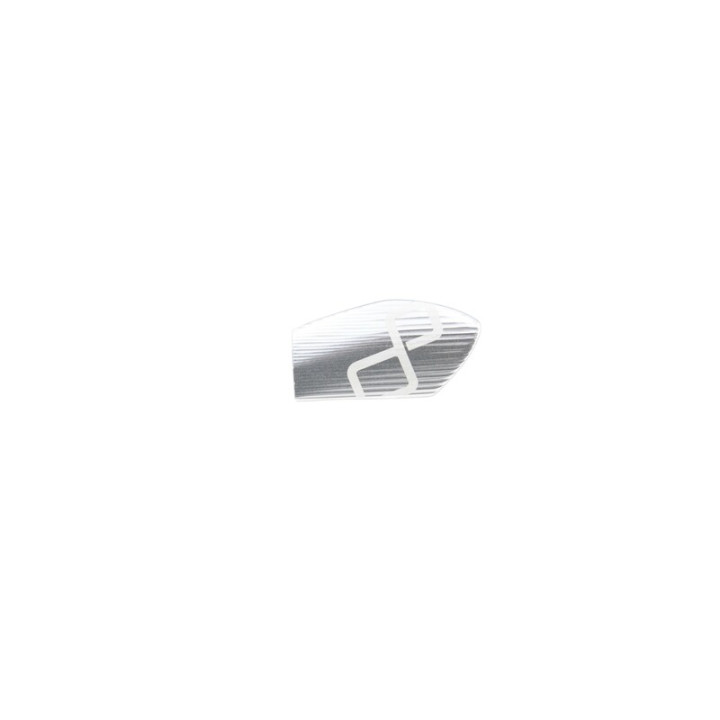 Protection de levier Lightech carbone - Embrayage - 132 mm - Argent