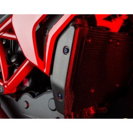 Protection de radiateur Lightech carbone | Oxmoto