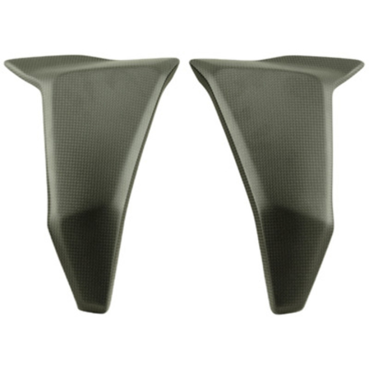 Protection de radiateur latéral Lightech carbone brillant