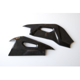 Couvre bras oscillant Lightech carbone brillant | Oxmoto