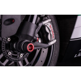 Protection de fourche et bras oscillant (axe de roue) Lightech noir