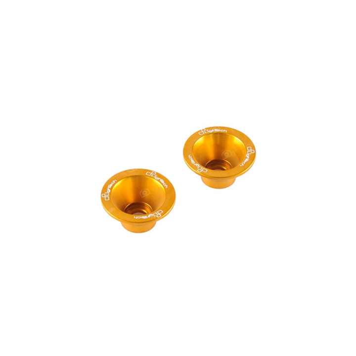 Insert ergal pour protection axe de roue Lightech or