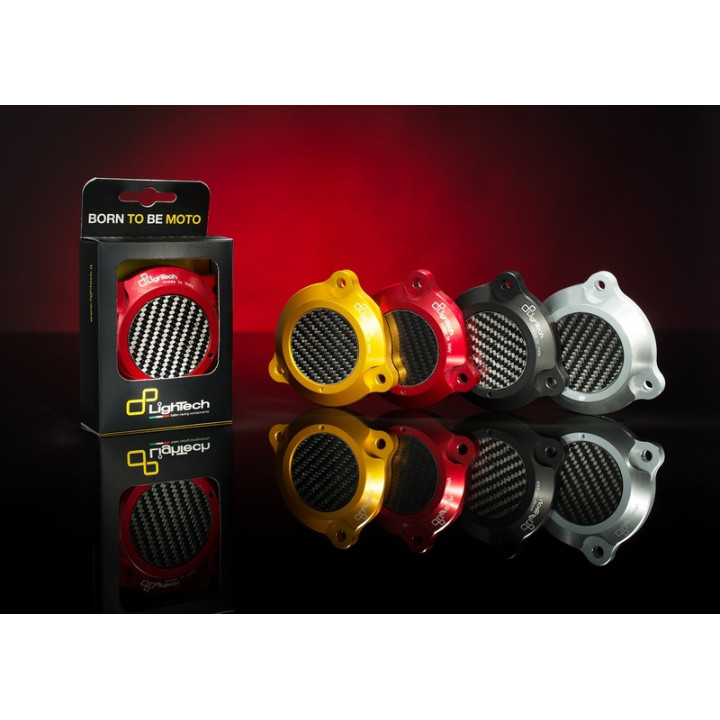 Protection de bras oscillant Lightech rouge Yamaha T-Max 530