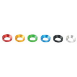 Bague alu pour tampon de protection Lightech - Paire - Vert