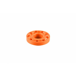 Insert caoutchouc pour tampon de protection Lightech - Paire - Orange