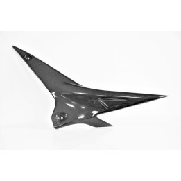 Carter de réservoir latéral Lightech carbone brillant