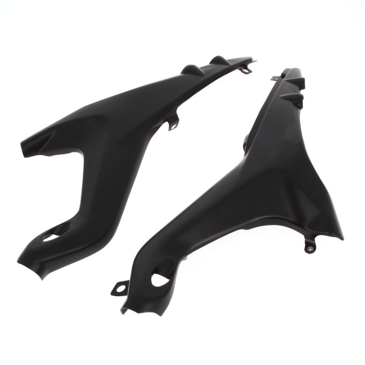 Panneaux sous réservoir Lightech carbone mat | Oxmoto